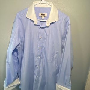 Custom Joseph Abboud (MR) initials on sleeve